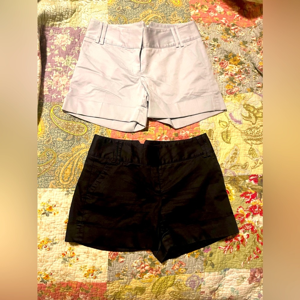 Express work pants size 0 in black and in gray selling both together